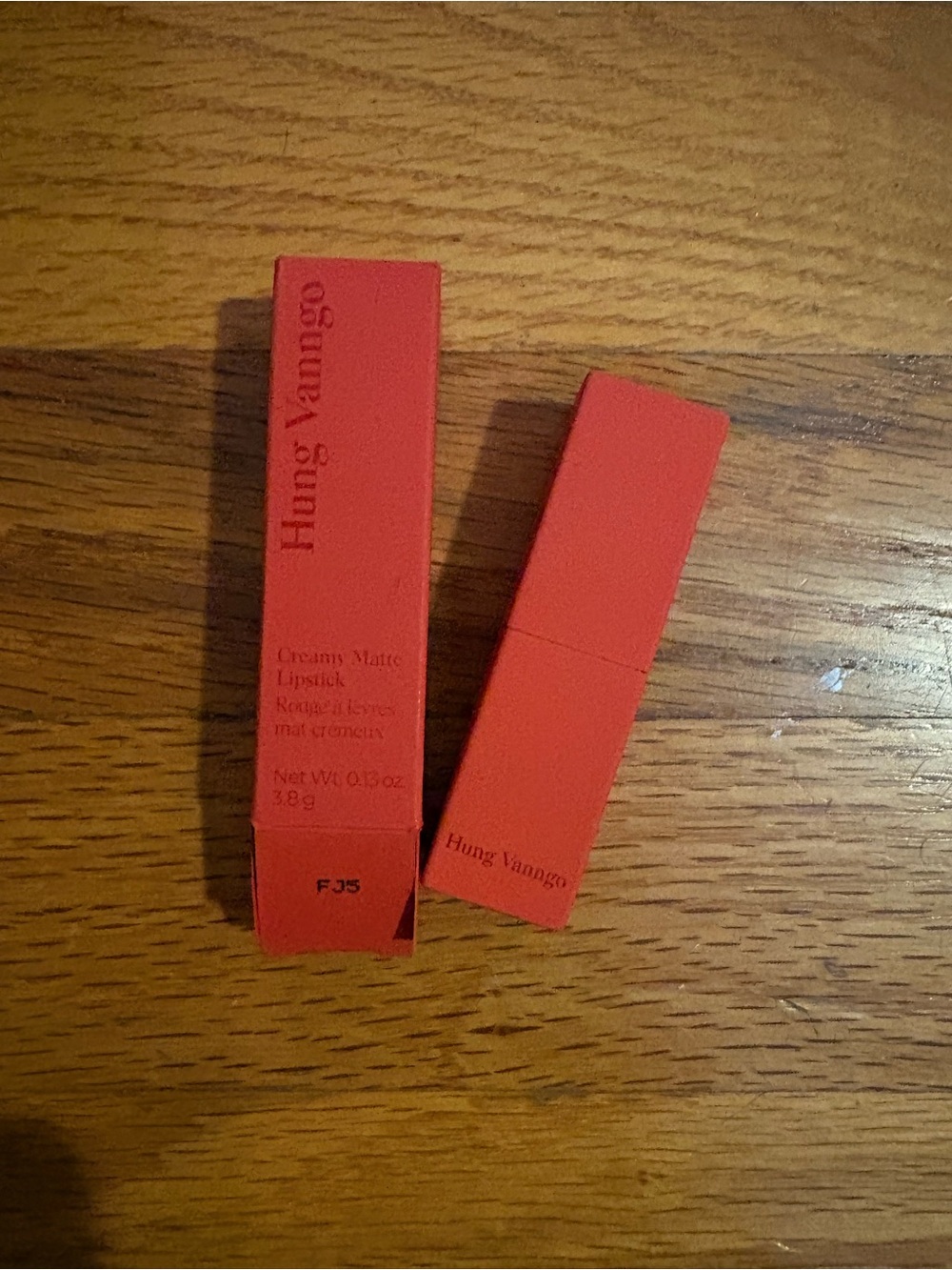 Hung Vanggo Creams Matte Lipstick - Vibrant orange Red